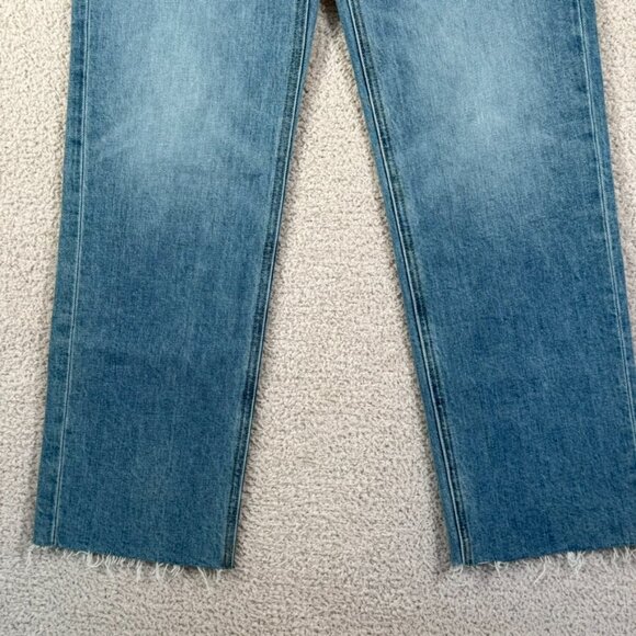 Frank & Eileen Monaghan High Rise Straight Leg Crop Mom Jeans Preppy Sz 26 NWOT - Picture 5 of 13